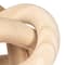 Hello Honey® 5.75" Rustic Pine Wood Chain Link Décor